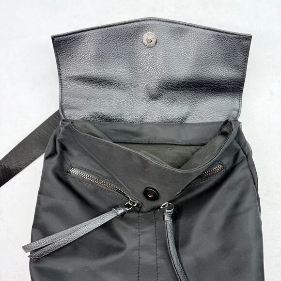 Botkier NY Black Nylon Mini Backpack